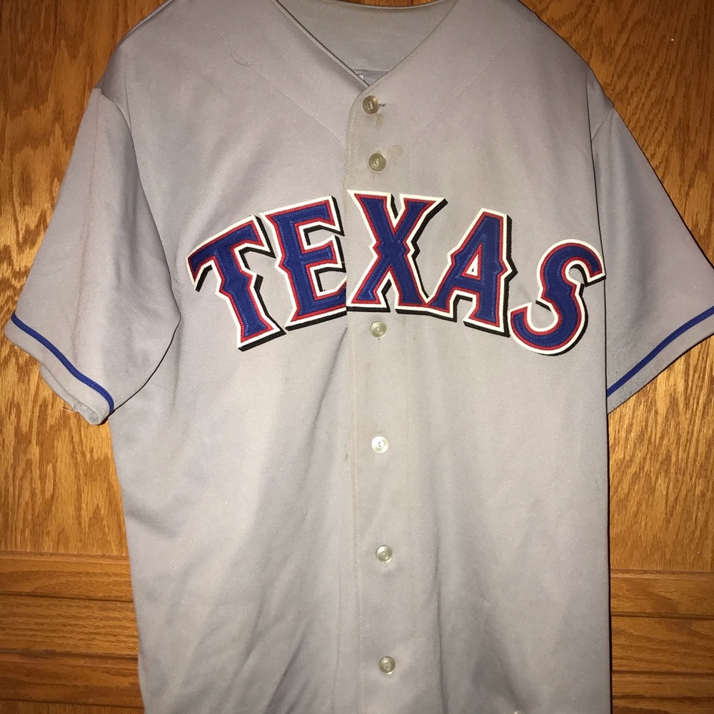 Vintage Texas  Rangers Jersey MLB Majestic L
